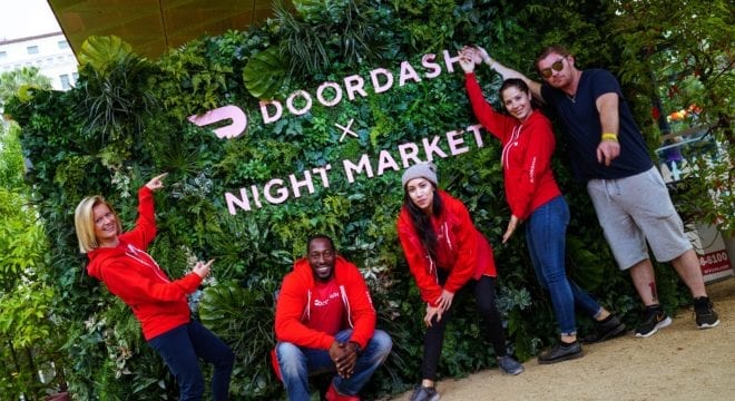 Door Dash Lounge & Pop-Up Experience | Promo Social | A Brand Activation Agency