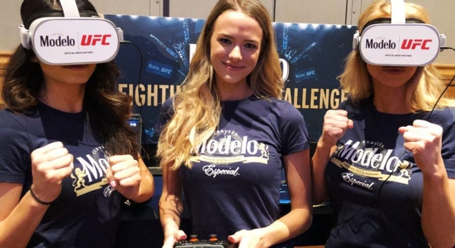 Modelo UFC Fighting Spirit VR Challenge | Promo Social | A Brand Activation Agency